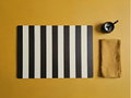 Tovaglietta Stripes Chic Chocolat