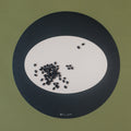 Tovaglietta rotonda colorata e originale Round Eclipse Black