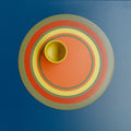 Tovaglietta rotonda colorata e originale Round Flower Buttercup