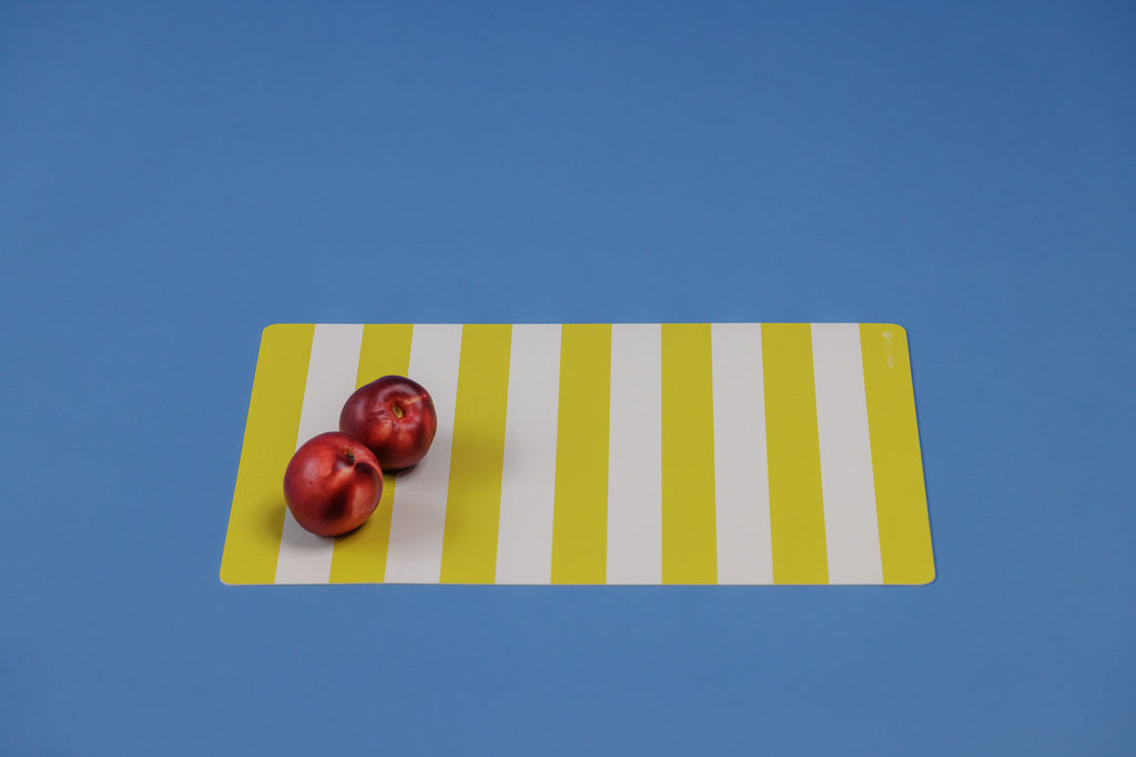 Tovaglietta Stripes Chic Jaune