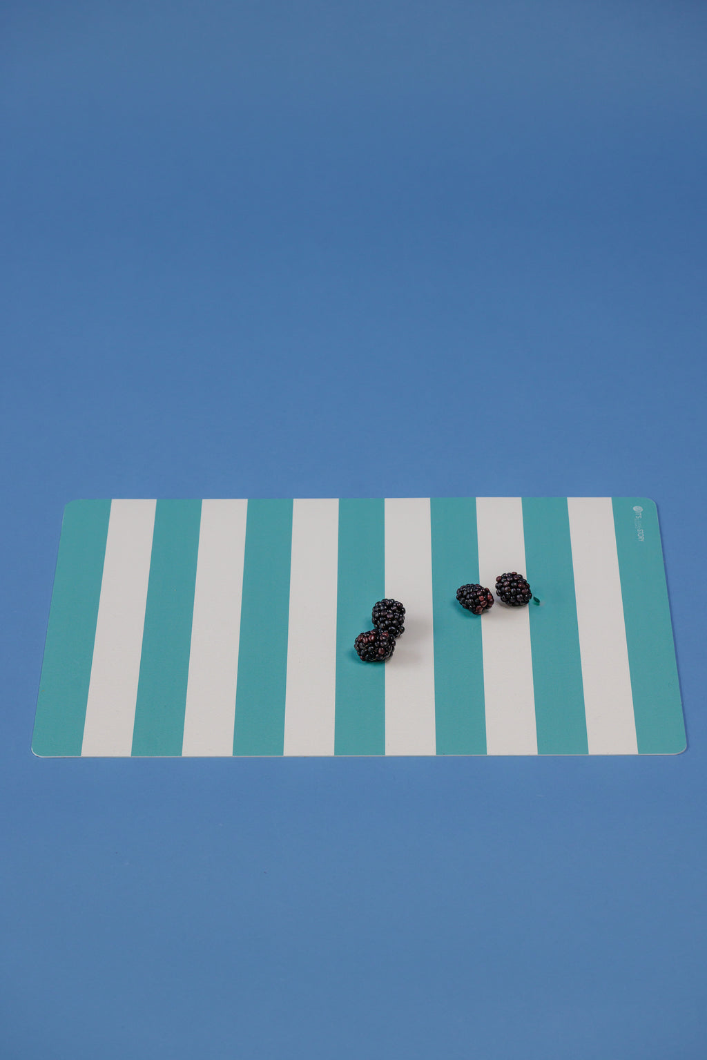 Tovaglietta Stripes Chic Turquoise