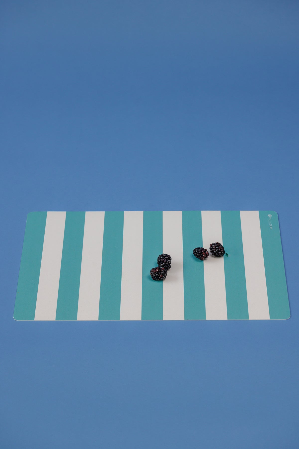 Tovaglietta Stripes Chic Turquoise