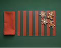 Tovaglietta Stripes Chic Mistletoe