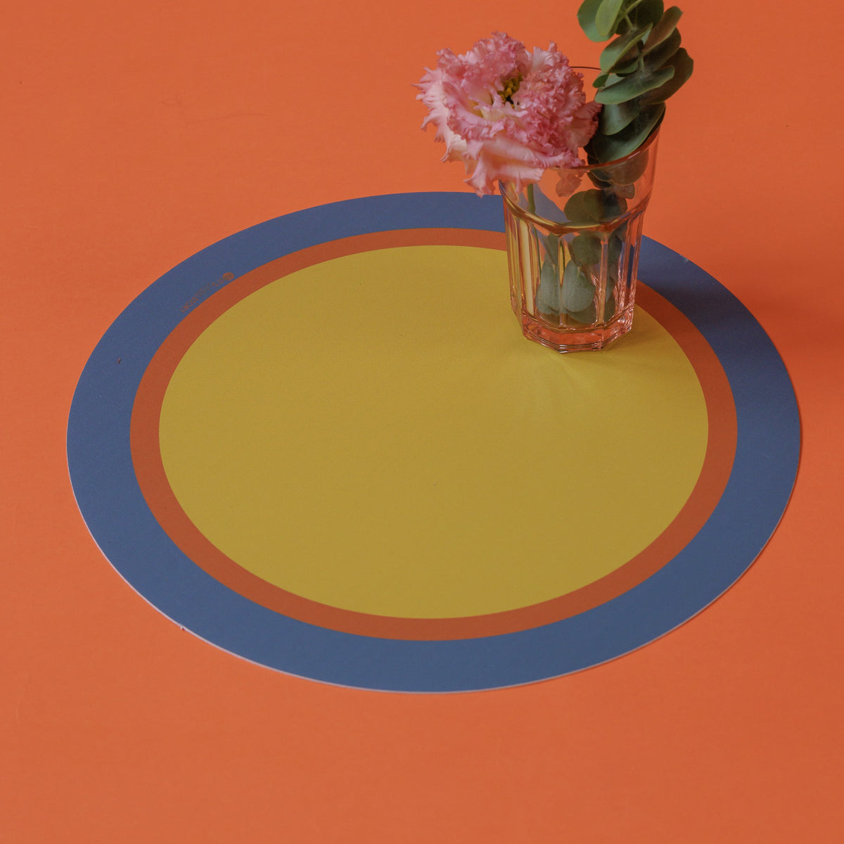 Tovaglietta rotonda Round Fruits Tangerine